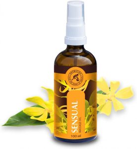 Aceite para masaje erótico con aceites esenciales